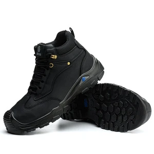 Cross-Border Labor Protection Shoes Autumn Winter Safety Anti-Smash Anti-Puncture Oil-Resistant Acid-Alkali-Resistant