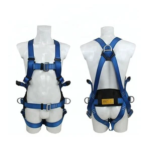 Fall Protection 45mm Webbing Width Retractable Lifeline Safety Harness High Tenacity Polyester 140kg Capacity CE Certified