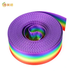 Polyester Rainbow Design 2 Points Safety Seat Belt for Audi A4 2008-2021