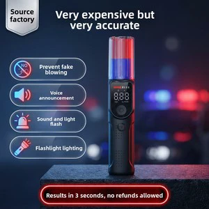Digital Display Rapid Alcohol Tester, 0-400mg/100mL, 3-Second Test Result, S1 Model
