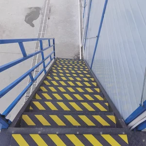 2025 Hot Sale Yellow&Black PVC Danger Hazard Warning Tape PVC Floor Marking Tape PVC Caution Tape with Adhesive