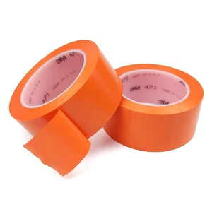 471 Warning Tape Marking PVC Marking Floor Glue Workshop Factory Wear-resistant Waterproof Traceless Single-side Glue Tape