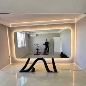 Gym Mirror Large Wall Large-sized Decoration Gym Dance Yoga Mirror Pilates Hairdressing Dance Studio Gym Yoga Mirror