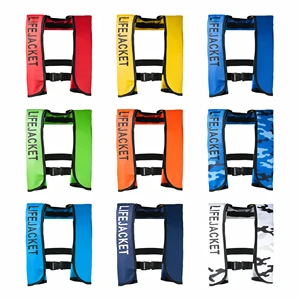 Professional Automatic Inflatable Life Jacket for Adults - Portable Buoyancy Vest for Marine, Fishing, and Water Sports
