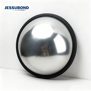 60cm PMMA Half Dome Convex Mirror 360 Degree View Indoor Security Safety Mirror for Warehouse Shop