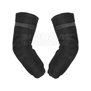 Split Cowhide Leather Welding Sleeves & Arm Covers Durable Fire Resistant Breathable Anti-Slip Customizable Industrial