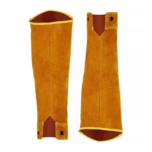 Arm Protection Workwear Safety Leather welding sleeves wholesale price OEM service premium quality Leather Welding Sleeves