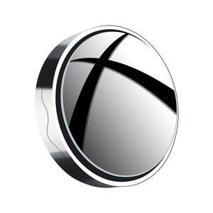 HD Wide-angle 360 Degree Rotation Adjustable Car Blind Spot Mirror AF Convex Glass Auxiliary Rear View Mirrors 2-Piece Set