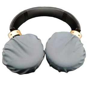 Personal protective headset cover for hearing rehabilitation with hearing loss