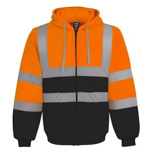 OEM Waterproof Reflective Industrial High Visibility Workwear Polyester Safety Protective Outdoor Roadway Work Clothes