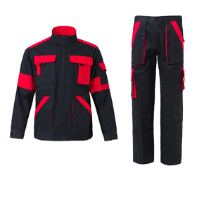 High-standard Breathable CE Certified Industrial Workwear Safety Jackets & Work Pants JK010 Uniform Set For Men
