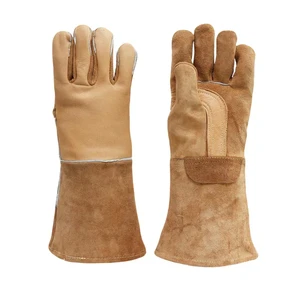 Factory Made Low Price Welding Gloves High Quality Work Welding Gloves Safety Wear Welding Gloves For Sale