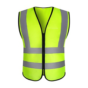High Visibility Security Uniform Reflective Vest Wholesale Safety Vest Roadway Safety Clothes Road Workers Safety Clothing