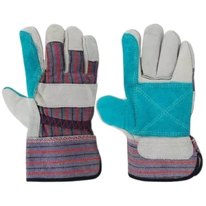 Wholesale High Quality Leather Work Assembly Gloves Safety Working Gloves Electric Welding Gloves