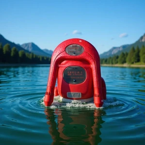 Smart Lifebuoy Water Rescue Robot