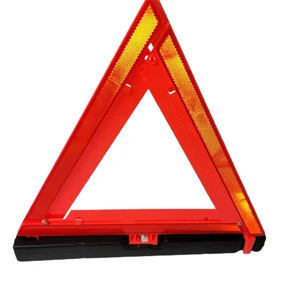 High Quality Red PS&HIPS/AS&ABS High-Intensity Prismatic Led Road Safety Reflective Warning Hazard Car Emergency Triangle