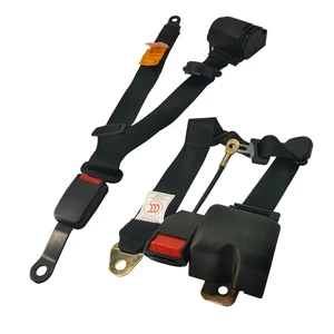 High Quality Nylon Three-Point Seat Belt China's Hot Selling Jiuqiang Bus Accessories New Kinglong Higer Bus Parts Black 2m