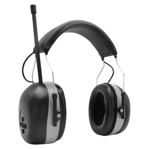 Foldable Reusable Headband Type Hearing Protection Ear Muffs ABS Material Ear Defender Noise Reduction Batteries Included