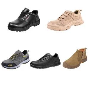 Labor Protection Steel Toe Safety Shoes Anti-smashing Anti-piercing Industrial Non-slip Wear-resistant Construction