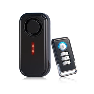 Parking Safety 113dB Siren Bike Alarm Adjustable Volume IP66 Bicycle Anti-theft Remote Control 30-60m For Road Cycling Outdoor