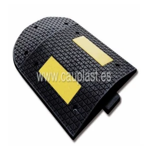 50x50x5 cm Recycled Rubber Eco-Friendly Speed Bump Sustainable Material Made in Spain
