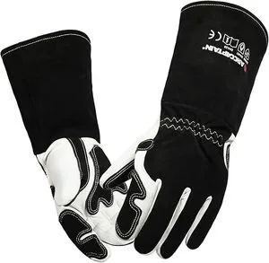ARCCAPTAIN TIG/MIG/ARC Welding Gloves Premium Goatskin Grain Leather Dexterity Comfort Durable Tig Gloves Work Protection Gloves