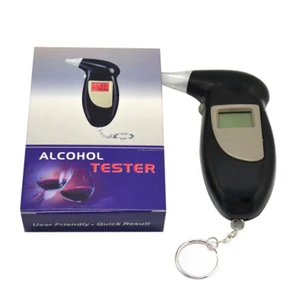 Professional Alcohol Tester Breathalyzer Digital LCD For Driver Easy To Use Alcohol Tester Breathalyzer