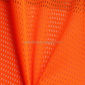 120gsm 100% Polyester HI-VIZ Fluorescent Reflective Mesh Fabric for Safety Vest