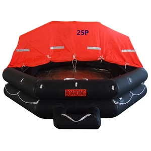 Solas Throw Over Board Inflatable Life Raft for 10P with CCS Certificate