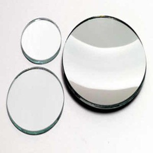 CISCO Transparent Concave Glass Mirror Model 1750 in Various Sizes for Medical Science