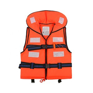 Watercraft Rescue Vest For Drifting Rescue Equipment Adult Life Jacket With Reflective Strip And Life-saving Whistle