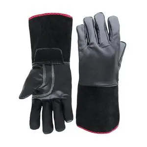 Grain Leather Welding Gloves for MIG/Stick Welding & Metal Fabrication-0101