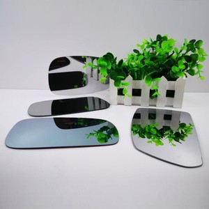 Wholesale Price Custom clear Blue Frameless Convex and Concave Silver Coating Auto Rear-view Mirror