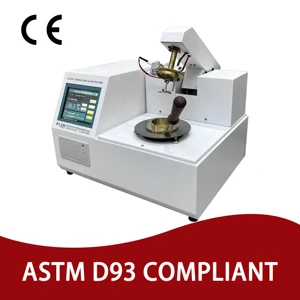 PUSH Electrical Astm D93 Close Cup Pensky Marten Cleveland Flash Point Tester