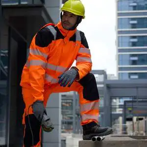 EN11611 Outdoor Safety Work Suit Clothes Electrician Uniforms Welding Reflective Workwear