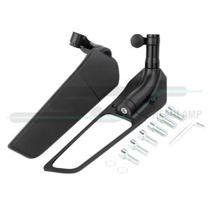 New High-Quality Convex Aluminum Alloy Rearview Mirror Easy Install Universal Fit