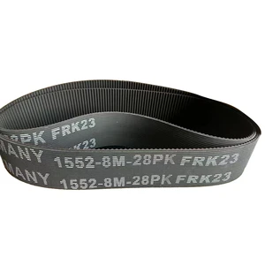 High Performance Poly V Belts 3pk 4pk 5pk 6pk 7pk 8pk 9pk 10pk 11pk 12pk 14pk Multi -Rib V Belt Rubber PK Belt