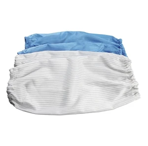 Anti-static Non-woven Fabric Sleeve Blue Dust-proof Anti-fouling ANSI/ISEA Cut Level 1 Food Processing Protective Thumb Hole