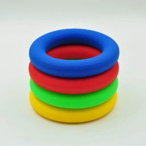 Bright-colored PVC Gym Ring with Anti-slip Surface for Boats Water Rescue Buoy