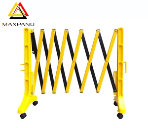 Safety Products High Quality Plastic Road Crowd Control Barrier Crash Barrier Expandable Barricade