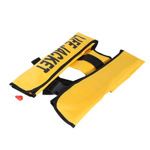 High Quality Marine Life Jacket Vest Automatic Inflatable Life Jacket Custom Life Vest with Rescue Whistle for Adult Kids