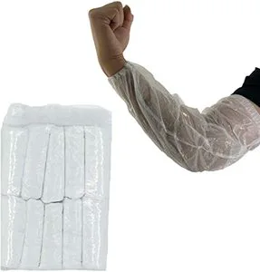 Disposable Arm Sleeves Covers Waterproof PE Over Sleeves Covers