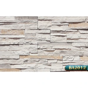 BERICH BA2012 Exterior Faux Stacked Stone Wall Cladding Veneer Cement Culture Stone For Wholesale
