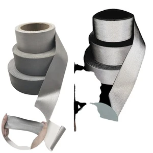 HT301 Premium Reflective Material Tape 5cm*100m High-Visibility Reflective Strips for Safety Jackets and Uniforms