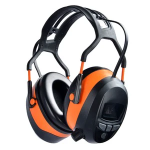 VERTAK Blue-tooth FM and MP3 Stereo Earmuff NRR 29DB Noise Cancelling Hearing Protector Safety Noise Reduction