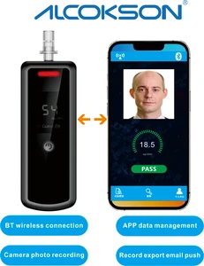 An Alcohol Tester That Can Be Connected to a Mobile App, Breathalyzer