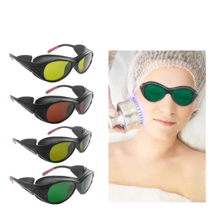 CE EN207 Ansi Z87 IR Radiation OD5 OD7 808 1064nm Ipl Hair Removal Anti Fog Eye Protective Welding Laser Safety Goggles Glasses