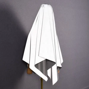 100% Retro Reflective Fabric High Visibility Soft Grey for Clothing