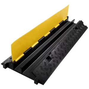 Heavy Duty Rubber Speed Bump Anti-Slip Wear Resistant for Highway Street
