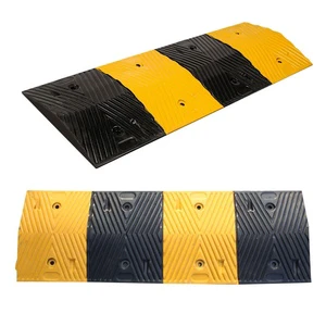Stock Modular Speed Hump Kit Hot Melt Thermoplastic Rubber Speed Reducer Hot Melt Thermoplastic Hump Rubber Speed Bumps